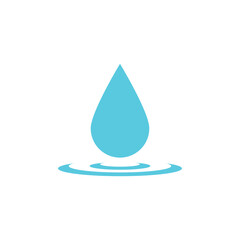 water drop logo vector element business illustration symbol and design