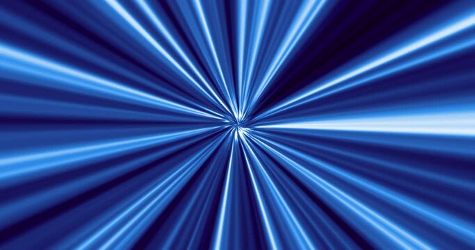 Warp tunnel wormhole moving in hyperspace, abstract blue energy vortex flying. Wormhole right in time and space.  Black hole, vortex hyperspace tunnel. 4k 3D render.