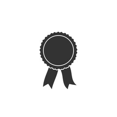 Award icon with 1, vector illustration