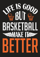 BASKETBALL T SHIRT DESIGN