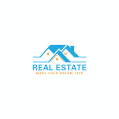 modern real estate business logo vector design