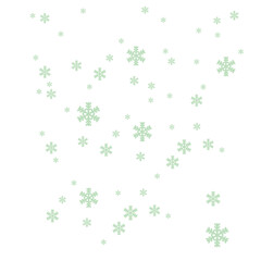 Seamless Snowflake Pattern