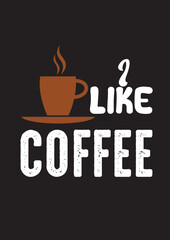 COFFEE T SHIRT DESIGN AND TYPOGRAPHY DESIGN