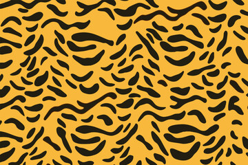 tiger skin pattern vector illustration