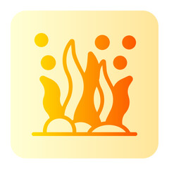 seaweed gradient icon