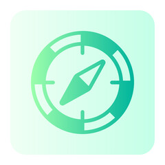 compass gradient icon