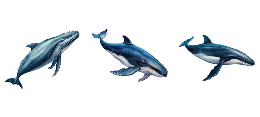 blue whale illustration water nature, whale underwater, marine mammal blue whale