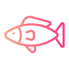 fish gradient icon