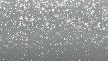 Christmas background. Powder dust light white PNG. Magic shining white dust. Fine, shiny dust particles fall off slightly. Fantastic shimmer effect.	
