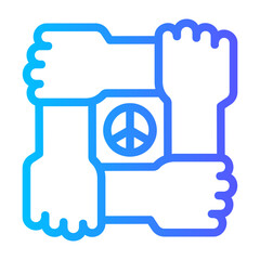 united gradient icon