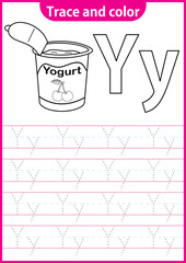 English writing worksheet for kg writing practice activity for children. Handwriting exercise for kids - Printable worksheet.