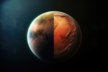 Terraforming, long-term colonization of Mars. Terraforming process of planetary engineering, directed at enhancing the capacity of an extraterrestrial planetary environment to support life