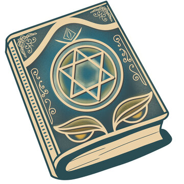 magic book The green manor has eyes.