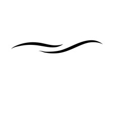 Doodle Of Wind Gust Isolated on a White Background 