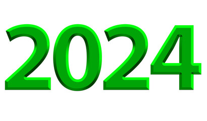 2024 text, green 2024 background.