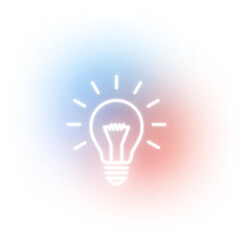 light white bulb ideas bling gradient brainstorm smart thinking shadow inspiration innovation concept