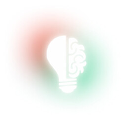 light white bulb ideas bling gradient brainstorm smart thinking shadow inspiration innovation concept