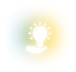 light white bulb ideas bling gradient brainstorm smart thinking shadow inspiration innovation concept