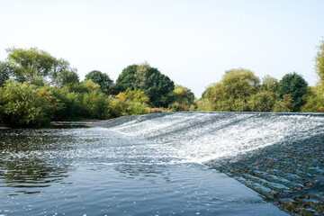 Weir on the Calder