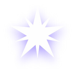 Blending Light, Paper Cut 3D, Flower, Star, and Shadow for Decorative Magic