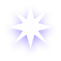 Blending Light, Paper Cut 3D, Flower, Star, and Shadow for Decorative Magic