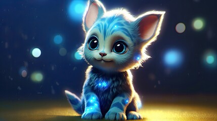 cute little kitten
