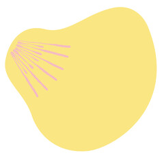 Patterned organic shape