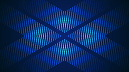 Dark blue simple abstract background with lines in a geometric style as the main element.