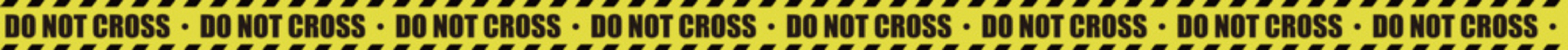 Yellow caution and danger ribbons and line tapes with black stripes for police, safety on construction, barrier. Vector. Attention, crime zone signs, banner. Security border and area.