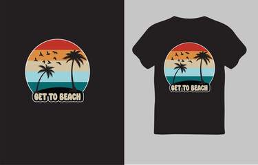 Summer t shirt design summer t shirt template