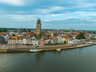 Obraz premium the dutch town of deventer