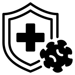 Obraz premium Immunity Boost icon