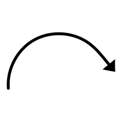 arrow doodle icon