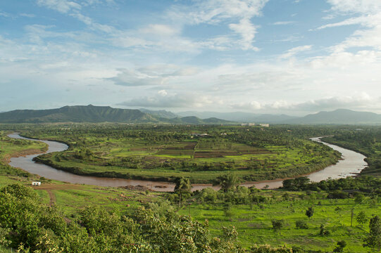 Necklace point near Bhatghar dam Bhor, Pune, Maharashtra India