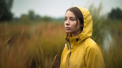 Mood of the Season Outdoor Adventure in Autumn High Grass