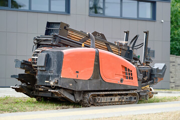 Directional drill machine, drilling technology. Horizontal directional drilling machine, HDD drill...