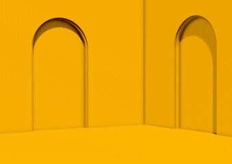 yellow background