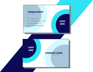 Creative business card with modern design for professionals