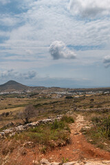 The Byzantine Road on Paros, Greece