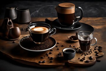 Recreate the allure of an Americano, accentuating the interplay of espresso and  water in a beautifully balanced composition.