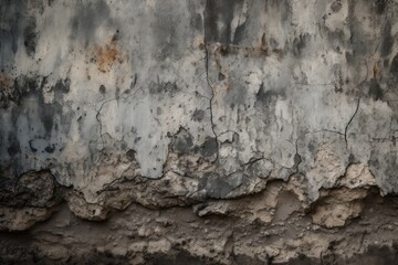 A minimalist black and white concrete wall