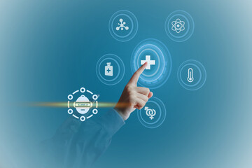 AI artificial intelligence assistance robot for medical health care