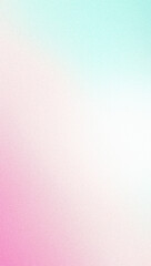 Pink beige turquoise pastel gradient background vertical mobile wallpaper noise texture copy space