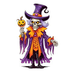 Happy Halloween Clipart Illustration