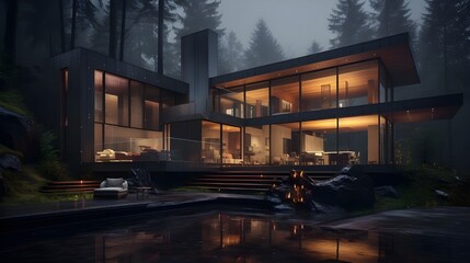 Obraz premium luxury villa