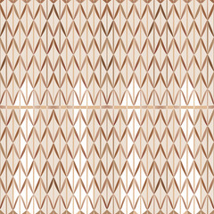 Seamless vector background. Abstract geometric pattern with brown and white elements