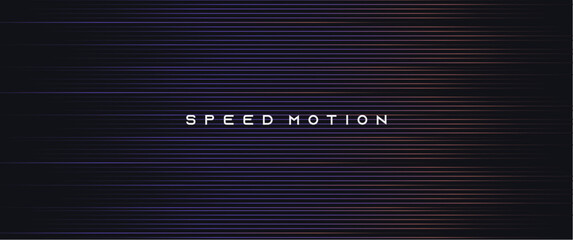 abstract futuristic seamless speed line motion gradient, motion speed effect vector design suits for background, banner, cover, technology theme