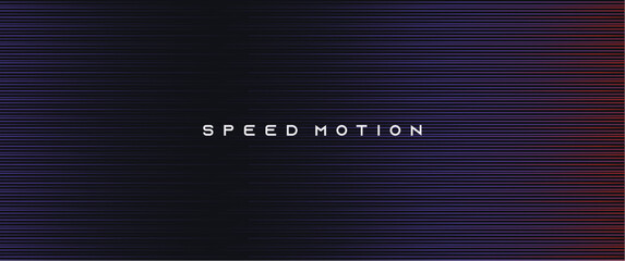 abstract futuristic seamless speed line motion gradient, motion speed effect vector design suits for background, banner, cover, technology theme