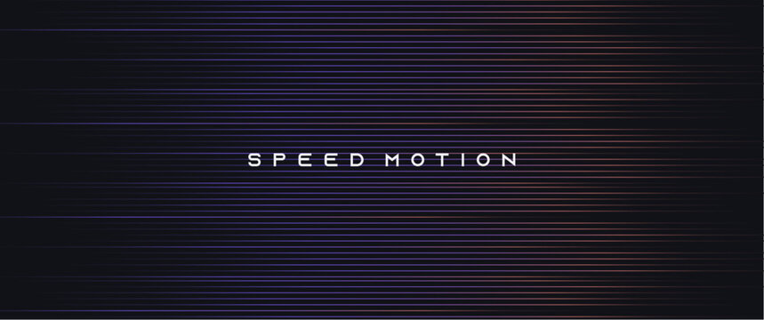 abstract futuristic seamless speed line motion gradient, motion speed effect vector design suits for background, banner, cover, technology theme