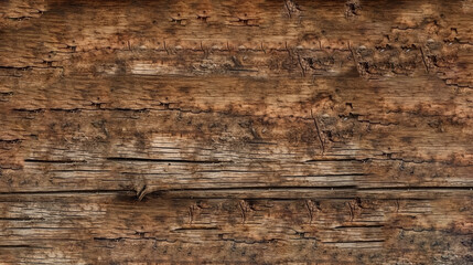 Wood decay with wood termites , Old grunge dark textured wooden background , The surface of the old brown wood texture. generative ai.